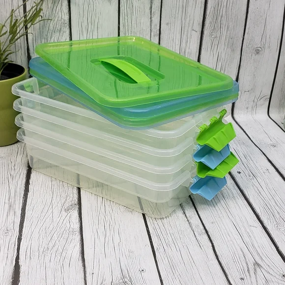 4 Stackable & Portables Containers - Picture 4 of 9